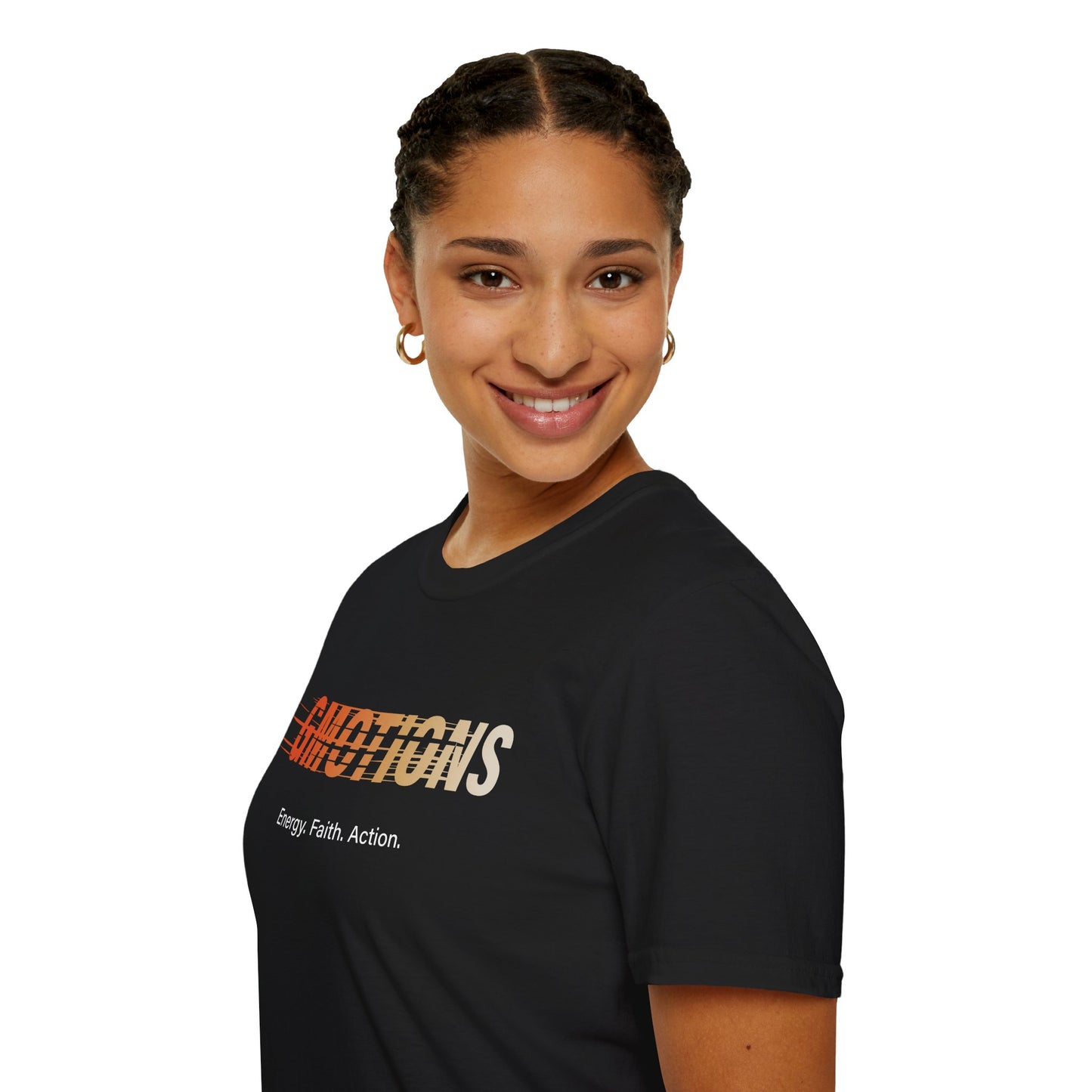 GMOTIONS “Energy. Faith. Action.” Tee