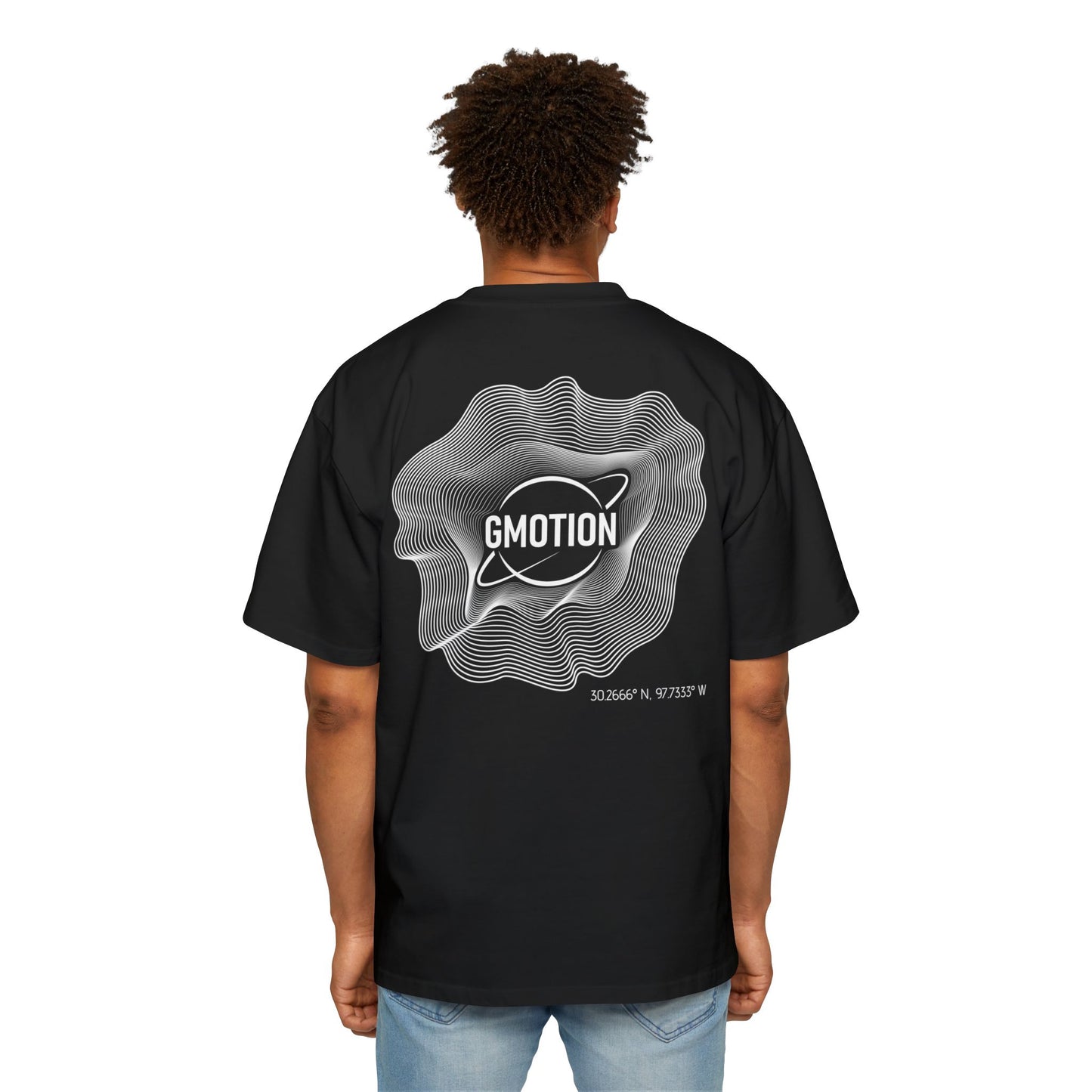 📍 Genesis Coordinates Oversized Tee