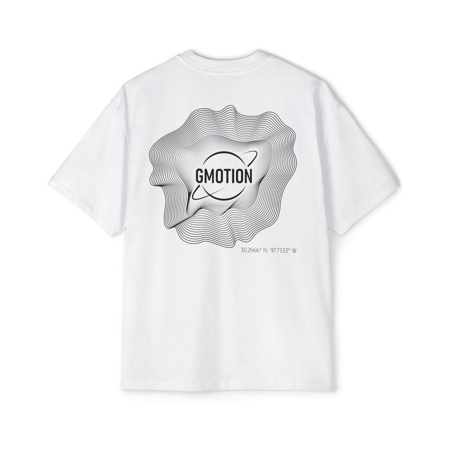 📍 Genesis Coordinates Oversized Tee