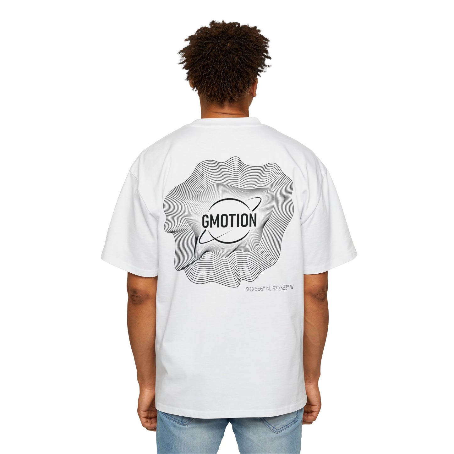 📍 Genesis Coordinates Oversized Tee