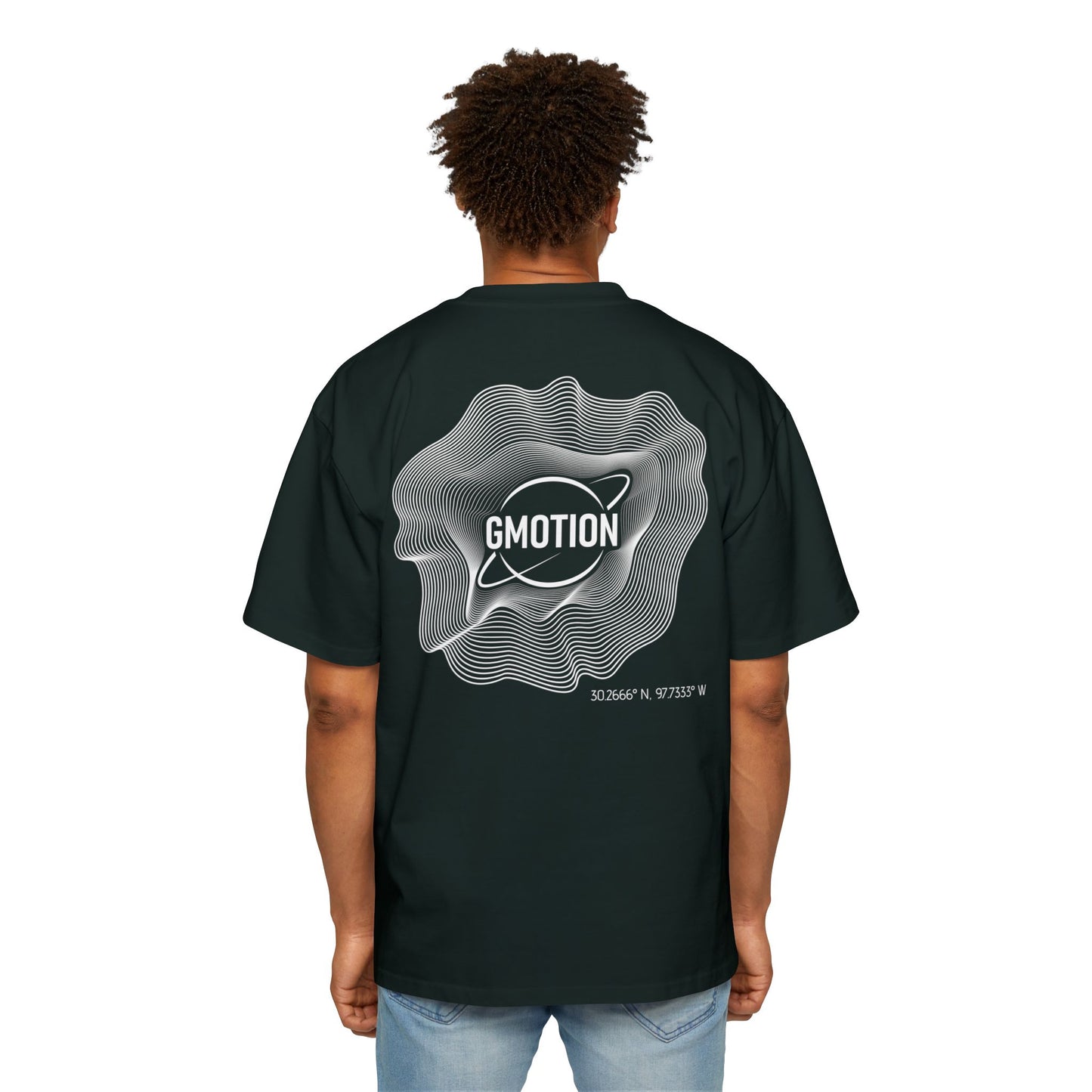 📍 Genesis Coordinates Oversized Tee