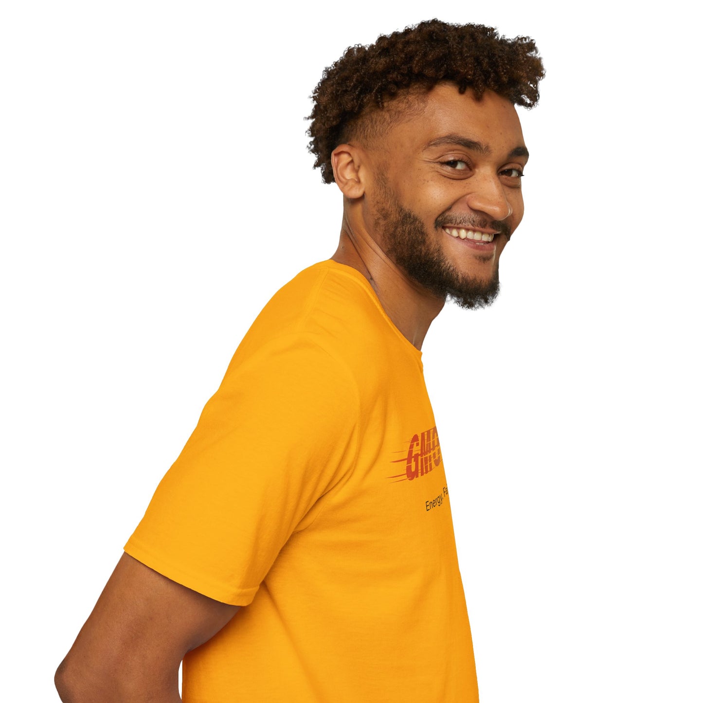 GMOTIONS “Energy. Faith. Action.” Tee