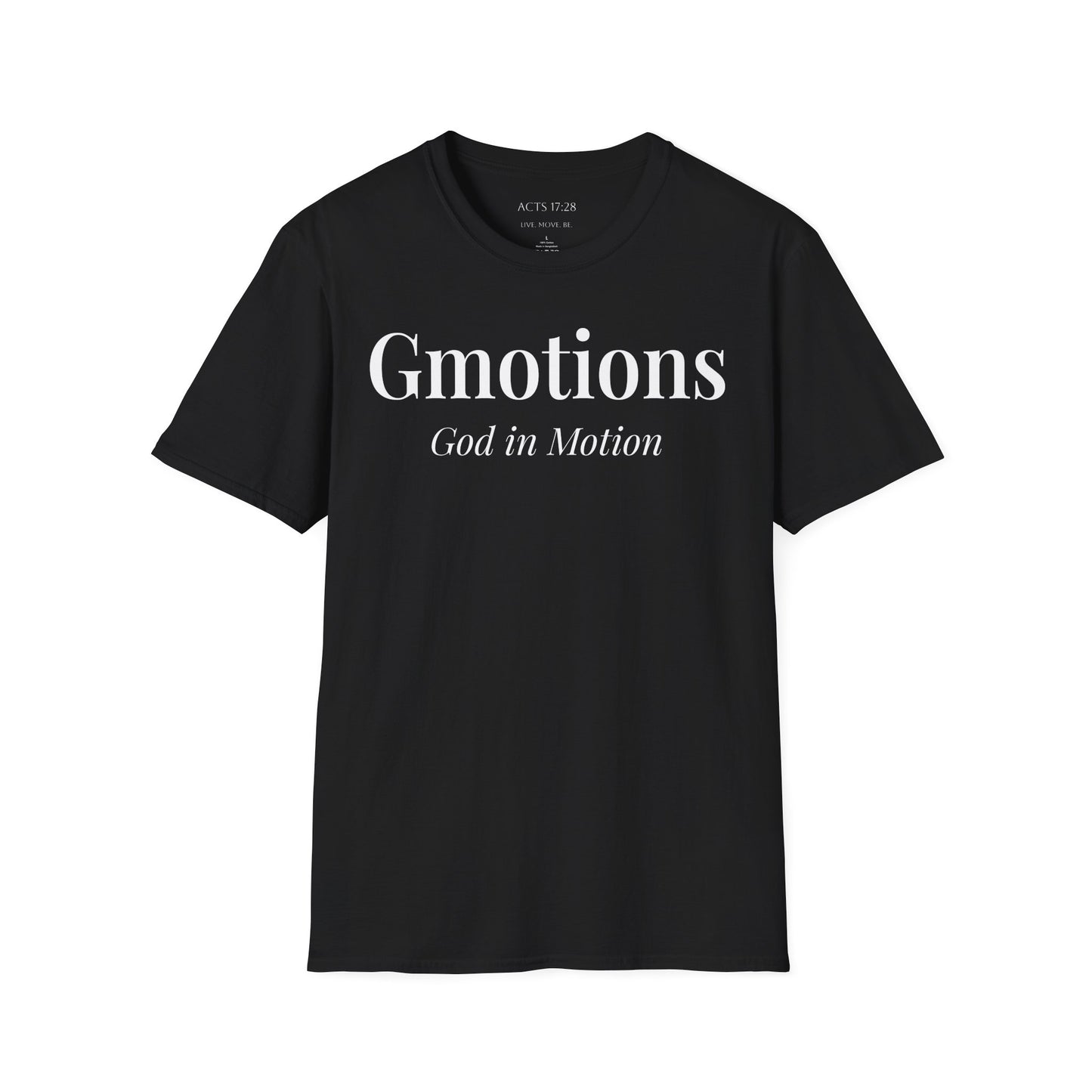 GMOTIONS "God in Motion" Tee