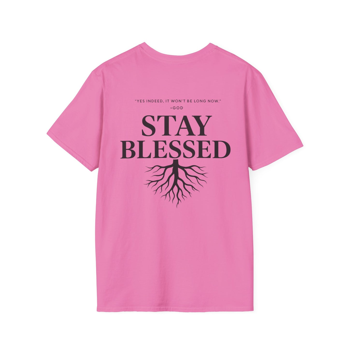 BBF Stay Blessed Tee – Faith x Fitness Edition