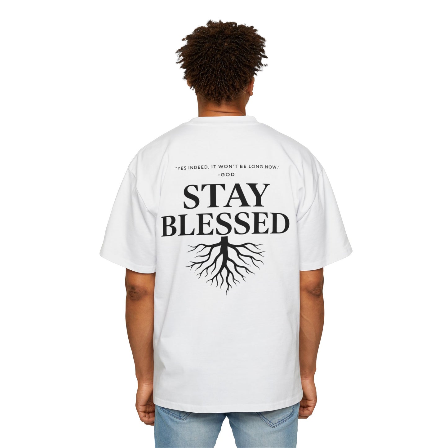Stay Blessed Oversized Lifestyle Tee