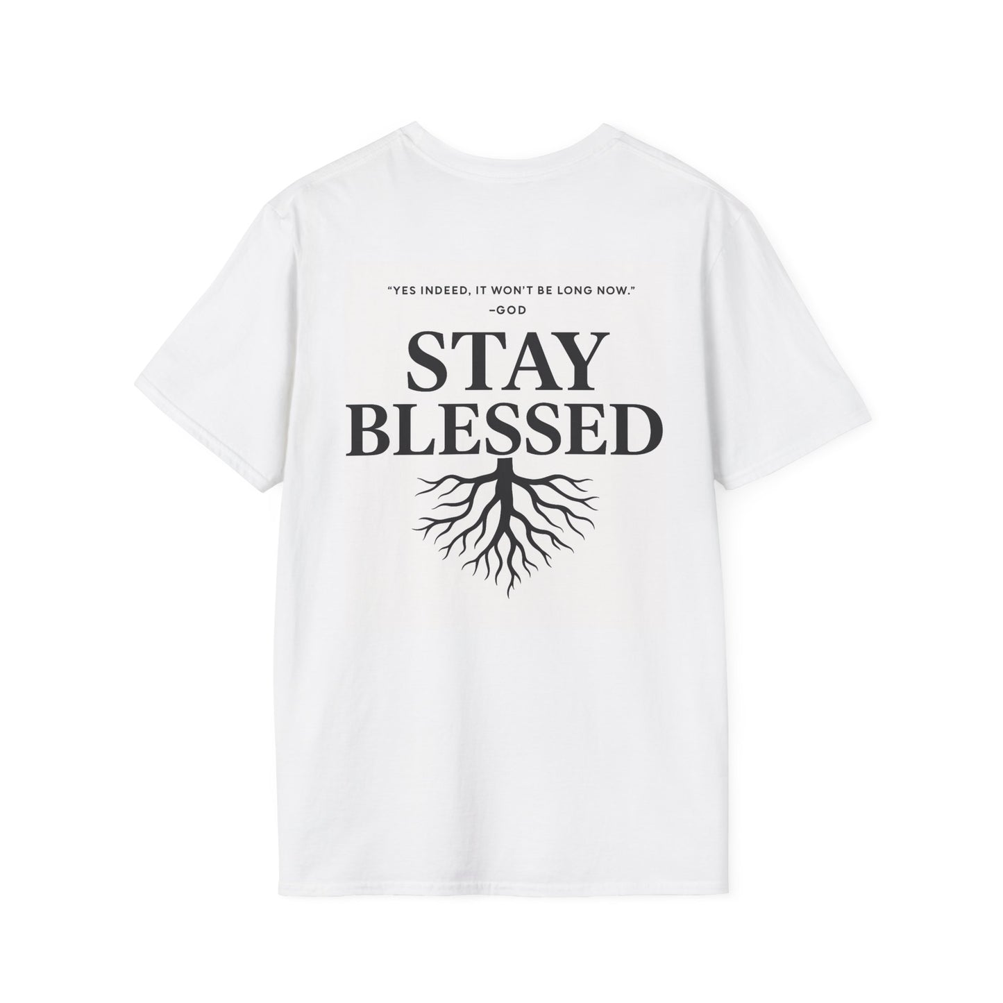 “Stay Blessed” Tee – Faith x Fitness Edition