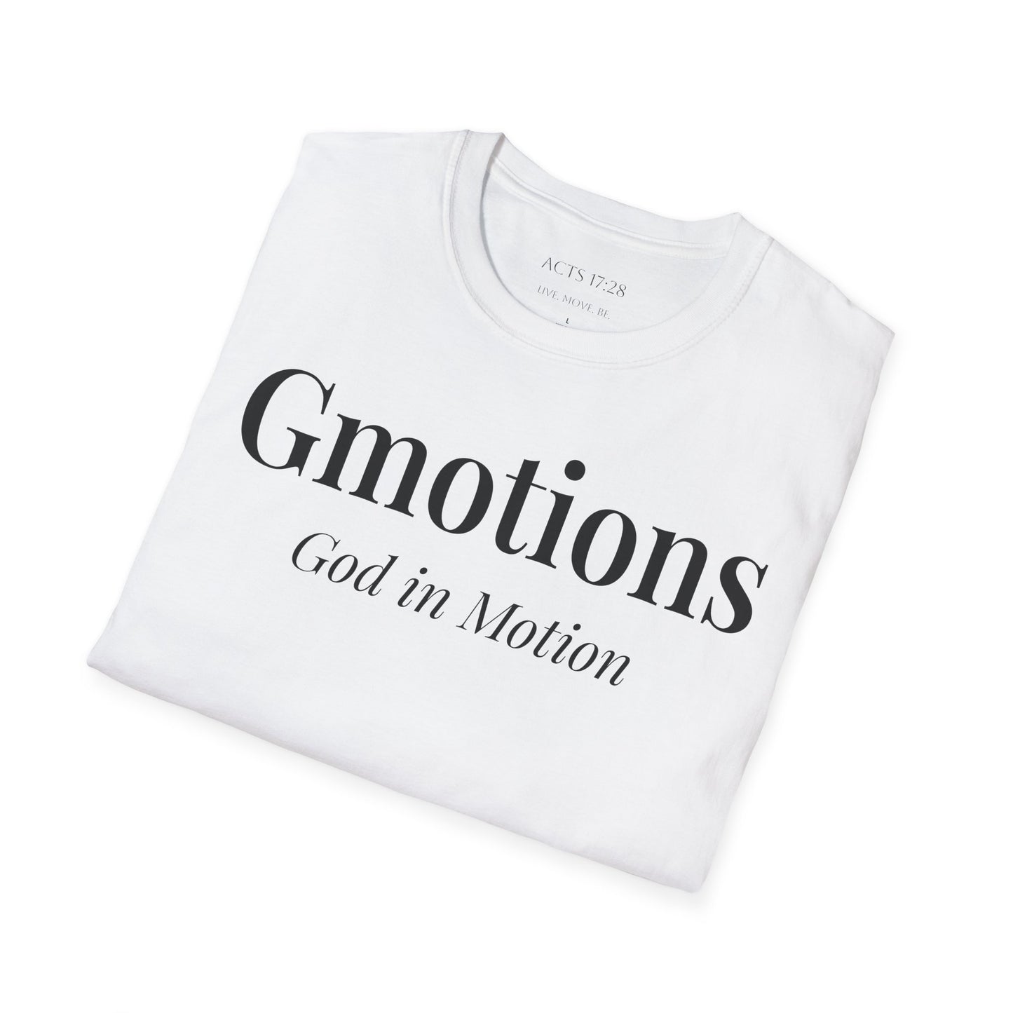 GMOTIONS "God in Motion" Tee