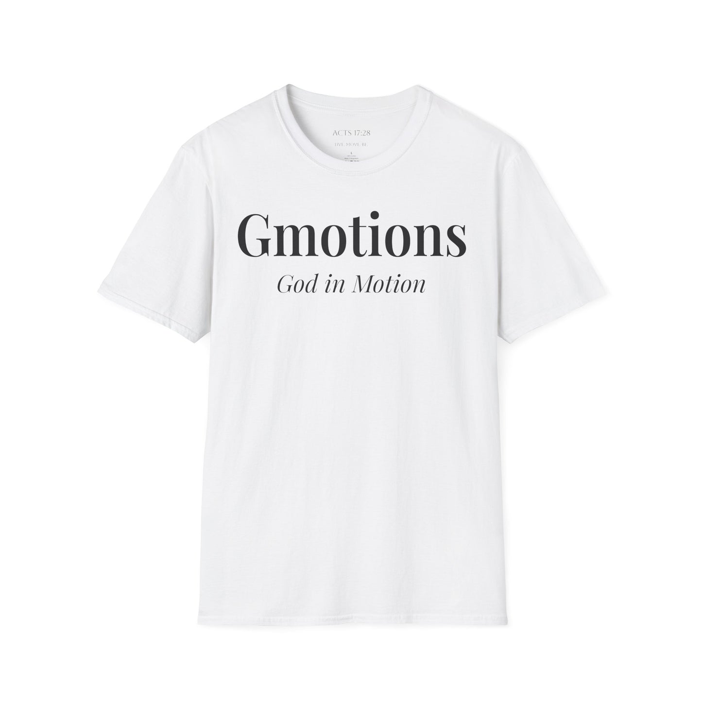 GMOTIONS "God in Motion" Tee