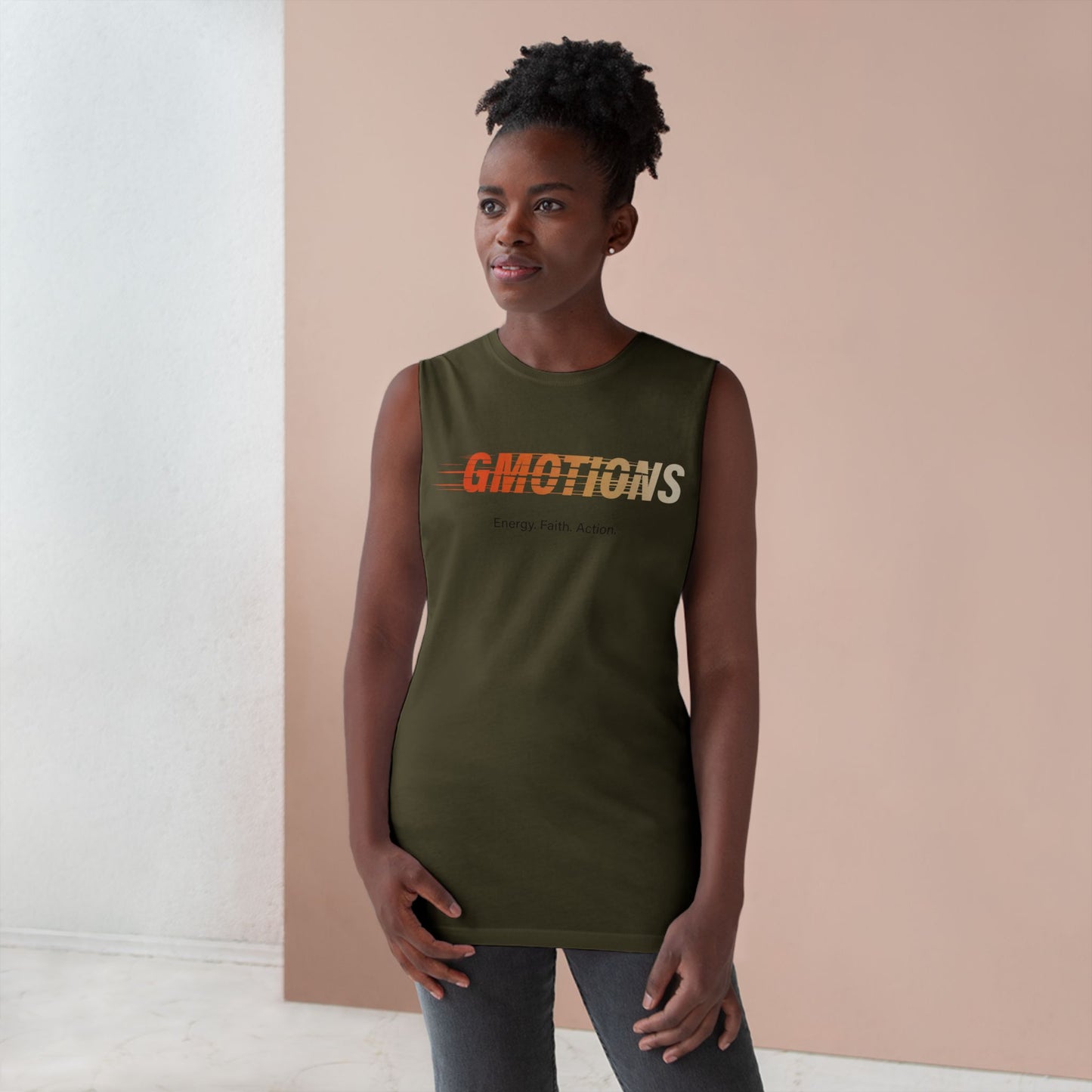 GMOTIONS “Energy. Faith. Action.” Tank– Genesis Edition